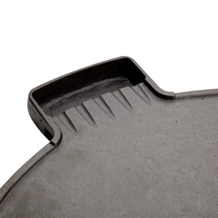 Cuisinart CHA-830 Cleanburn Fire Pit Griddle & Grill 2-in-1 Cooking Top, Pre-Seasoned Cast Iron