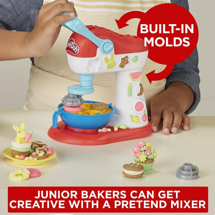 Play-Doh Kitchen Creations Spinning Treats Mixer, Brown