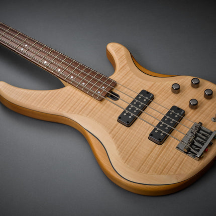 Yamaha TRBX604FM Electric 4-String Bass, Natural Satin