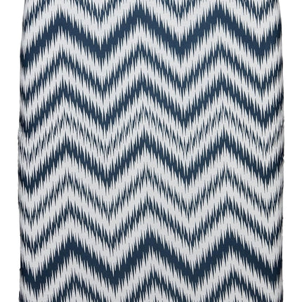 Ironing Board Cover and Pad (Blue Chevron), 100% Cotton with Ultimate Double Padding by Seymour Home Products; Fits Full Size Board | Stain and Scorch Resistant; Elastic Edge | Laundry Accessories