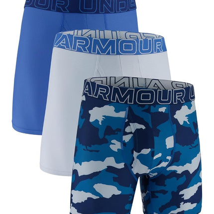 Under Armour 3-Pack Performance Tech Mesh Solid 6"