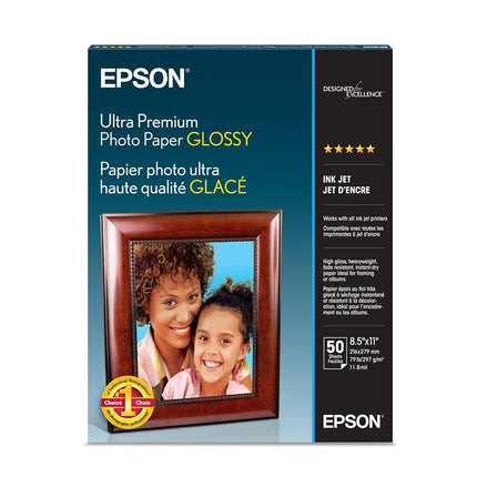 Epson Ultra Premium Photo Paper Glossy (8.5x11 Inc