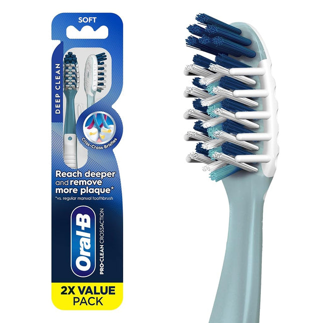 Oral-B Pro Health CrossAction Plaque Removal tooth