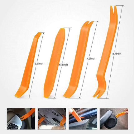 GOOACC 240PCS Bumper Retainer Clips Car Plastic Rivets Fasteners Push Retainer Kit Most Popular Sizes Auto Push Pin Rivets Set