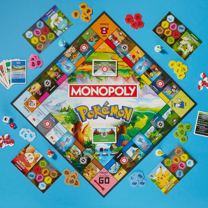 Monopoly Pokémon Edition Board Game | Ages 8 and Up | 2 to 4 Players | Kids Games for Pokémon Fans | Fun Family Games| 45 Mins. Avg. [video game]