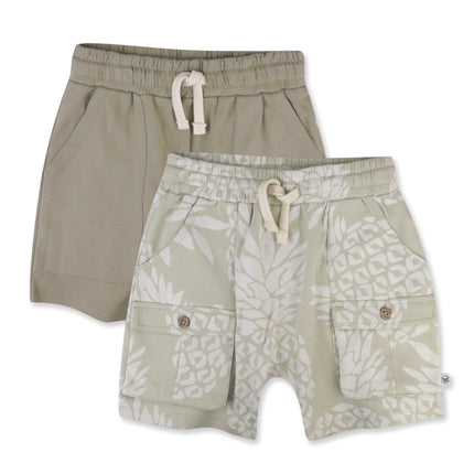 HonestBaby 100% Organic Cotton Multipack Shorts fo