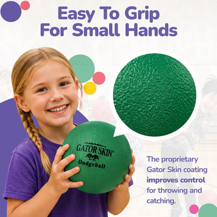 S&S Worldwide Gator Skin Dodgeballs (Set of 6)
