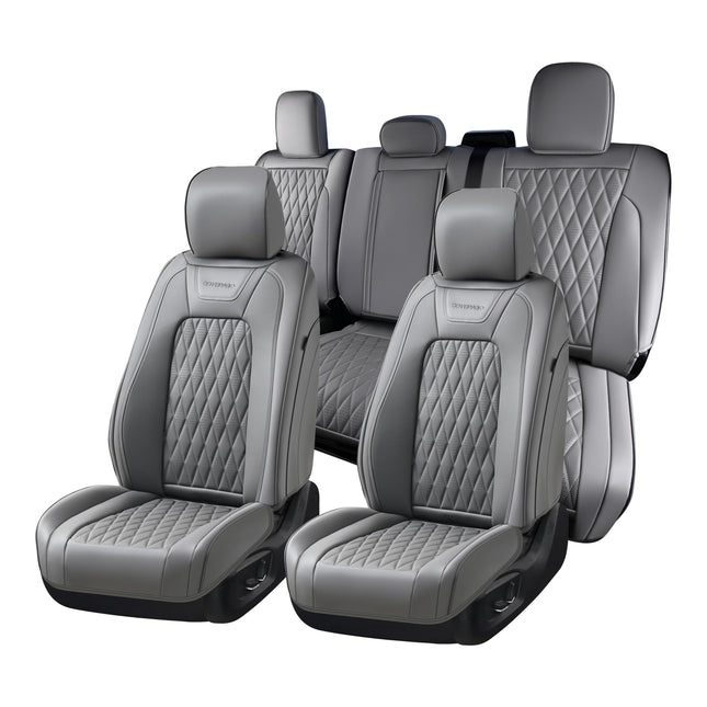 Coverado Leather Seat Covers Full Set Fit for Ford