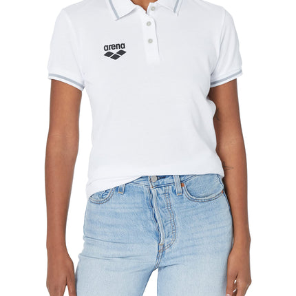 Arena Women's Team Line Short Sleeve Polo Shirt, W