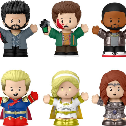 Little People Collector The Boys Special Edition Set with Character Figures in a Display Gift Box for Adults & Fans, 6 Figures, HVG72