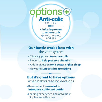 Dr. Brown�s Anti-Colic Options+ Wide-Neck Sippy Bottle Starter Kit, 9oz/270mL, with Level 3 Medium-Fast Flow Nipple and Soft 100% Silicone Sippy Spout, Pink, BPA Free, 6m+, 2 Pack