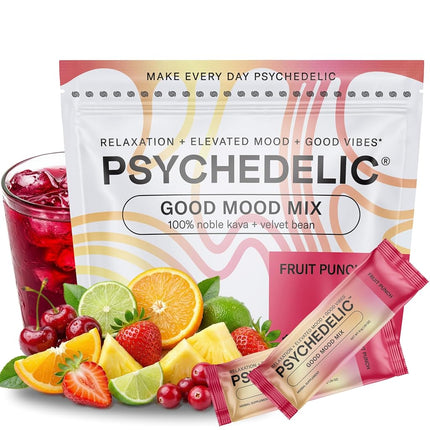 Psychedelic Water Good Mood Mix - Fruit Punch - Po
