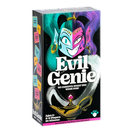 Evil Genie Party Card Game, Combine Wishes, 2-8 Pl
