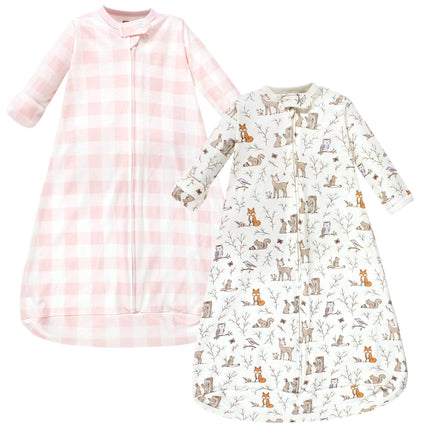 Hudson Baby Unisex Baby Cotton Long-Sleeve Wearabl