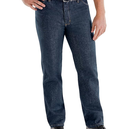 Red Kap Men's Classic Rigid Jean, Rigid Denim, 30W