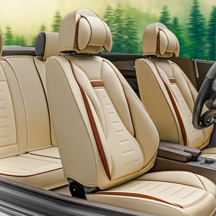 SLARY 5PCS Angel Wings Front and Back Car Seat Cov