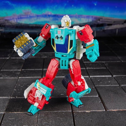 Transformers Age of the Primes Autobot Joyride, Deluxe Class 5.25-inch Converting Action Figure, Robot Toys for Ages 8+