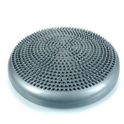 CanDo Inflatable Vestibular Balance Disc, 13.8" diameter, Silver