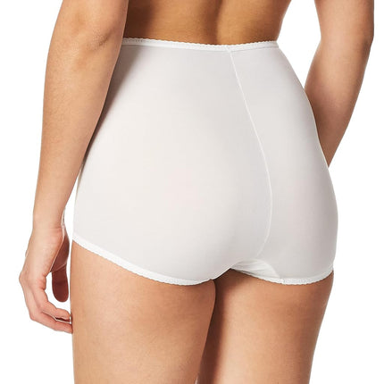 Bali Women's Skimp Skamp Brief Panty Number 2633, White, 11