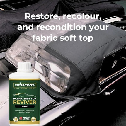 RENOVO CCA Soft Top Reviver - Black - 1 Litre - RHRBLA1111