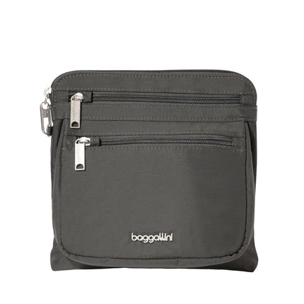 Baggallini Securtex Anti-Theft Crossbody 8.25" Sma