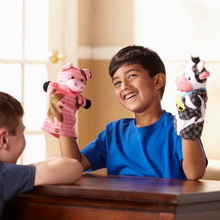 Farm Friends Hand Puppets: Puppets & Plush - Puppets