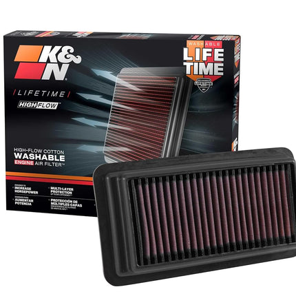 K&N Replacement air filter compatible with Honda Civic 1.5 2016- / CR-V 1.5 2017- (33-5044), Erhöhte Leistung