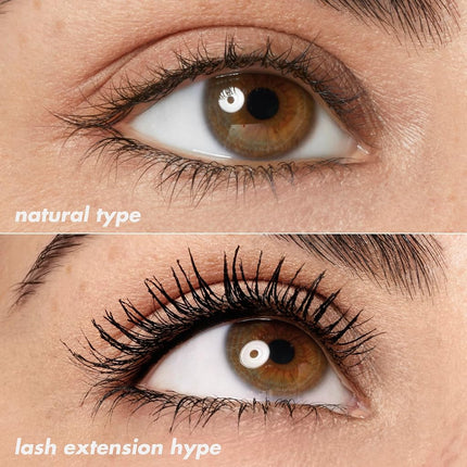 e.l.f. Lash XTNDR Mascara, Long-Lasting & Buildable for the Look of Eyelash Extensions, Lump & Flake Safe, Vegan & Cruelty Free, Deep Brown