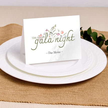 Avery Printable Rectangle Note Cards, 4.25" x 5.5", Glossy White Cardstock, Laser/Inkjet, 50 Total, Great for Thank You Cards, Event Invitations, and More