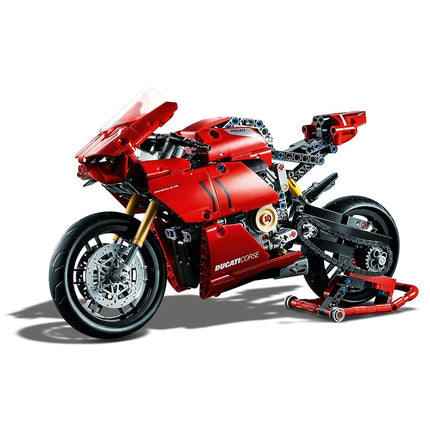 LEGO Technic Ducati Panigale V4 R 42107 Motorcycle Toy Building Kit (646 pieces), Build A Model Motorcycle, Featuring Gearbox and Suspension