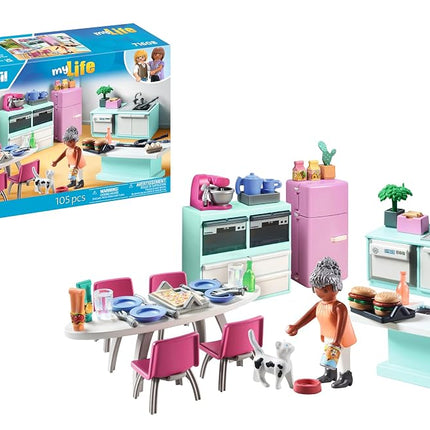 Playmobil 71608 myLife: Kitchen with dining place,