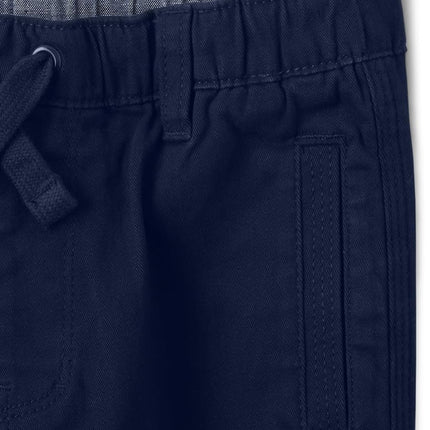 Gymboree Boys' and Toddler Fleece Jogger Sweatpants, Navy, 18-24 Months