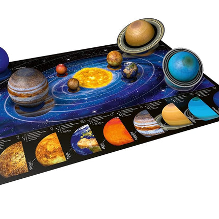 Ravensburger 3D Puzzle Ball - Solar System - Ages 9+, 54 Pieces