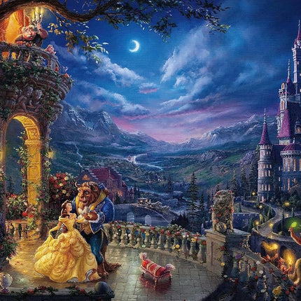Ceaco - 4 in 1 Multipack - Disney - Thomas Kinkade - (4) 500 Piece Jigsaw Puzzles