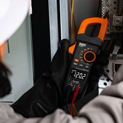 Klein Tools CL460S 400A AC/DC Auto-Ranging Smart Digital Clamp Meter with TRMS, Multimeter, Voltage Meter, Backlit Display, Amp Meter, Electrician Tools