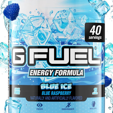 G Fuel Blue Ice Tub (40 Servings) Elite Energy and