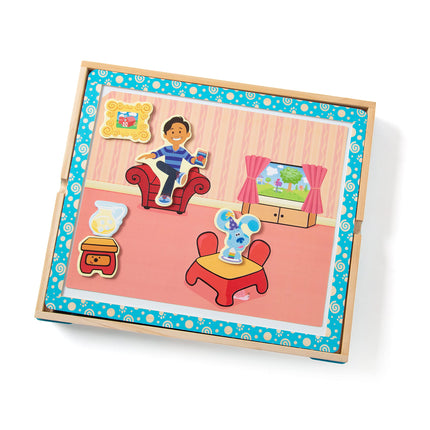 Melissa & Doug Blue's Clues & You! Wooden Magnetic Picture Game