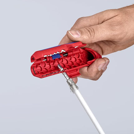 KNIPEX - 16 95 01 SB Tools - Ergostrip, Metric Sizes, Right Handed Version (169501SB)