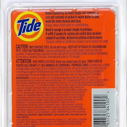 Tide Travel Sink Packets, 3-Count