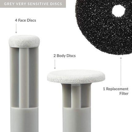 PMD Beauty Pmd Personal Microderm Very Sensitive Replacement Discs, Grey Very Sensitive