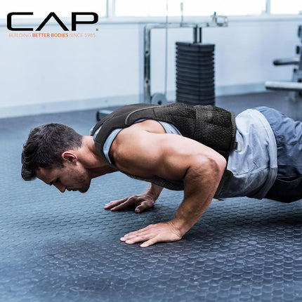 CAP Barbell Adjustable Weighted Vest, 20-Pound