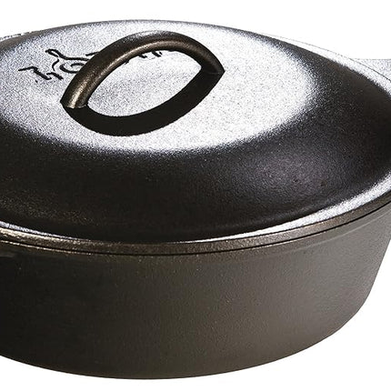Lodge L5IC3 8 Inch Cast Iron Cover, Black