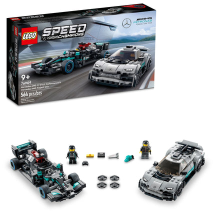 LEGO 76909 Mercedes-AMG F1 W12 E Performance & Mer
