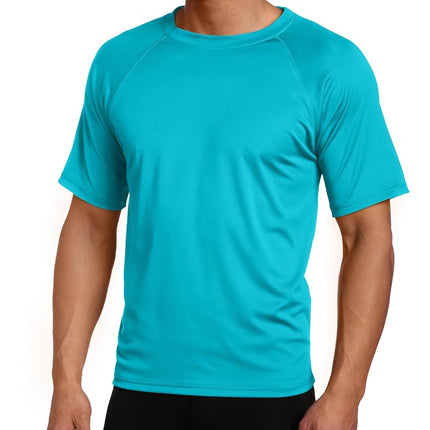 Kanu Surf Mens Short Sleeve UPF 50 Swim Shirt Rash