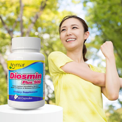 Arymar Diosmin Plus 500, 60Count
