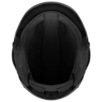 Casco de esquí y snowboard Retrospec Zephyr para adultos - Ajustable con 9 ventilaciones - Carcasa de ABS resistente a impactos y espuma EPS - Basalto mate, pequeño 52-55.5cm