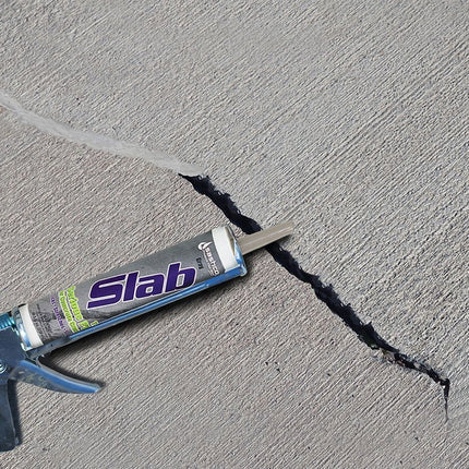Sashco 16210 Slab Concrete Crack Repair Sealant, Gray, 10.5 Fl. Oz (Pack of 1)