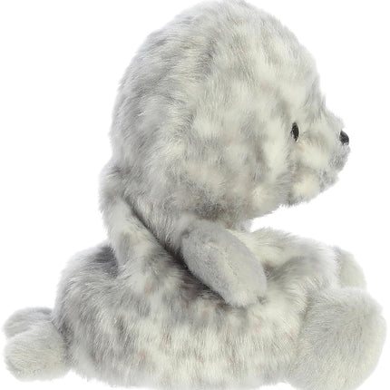 Aurora Adorable Palm Pals Marina Harbor Seal Stuffed Animal - Pocket-Sized Play - Collectable Fun - Grey 5 Inches