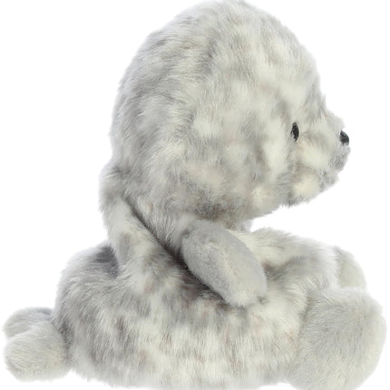 Aurora Adorable Palm Pals Marina Harbor Seal Stuffed Animal - Pocket-Sized Play - Collectable Fun - Grey 5 Inches