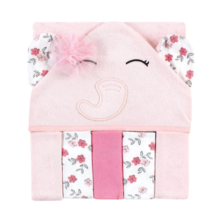 Hudson Baby Unisex Baby Hooded Towel and Five Wash